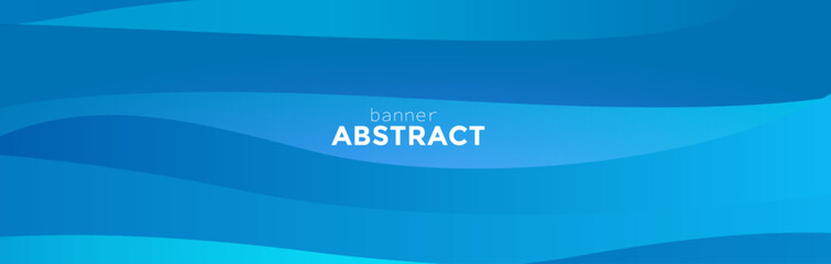 blue abstract background, Blue banner
