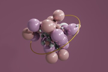 3d abstract background