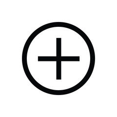 plus first aid icon medical symbol 