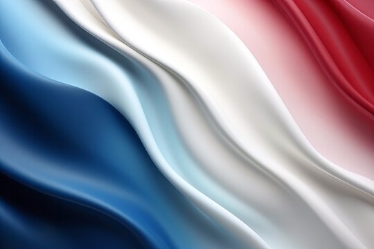 France flag waving texture. Red blue and red
