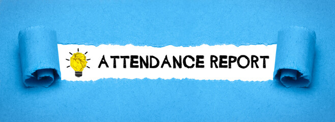 Attendance Report	