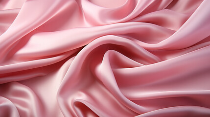 Obraz premium pink silk background HD 8K wallpaper Stock Photographic Image 