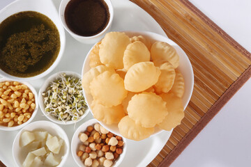Bombay Sindhi Panipuri or Gol Gappa Chaat © aakriti