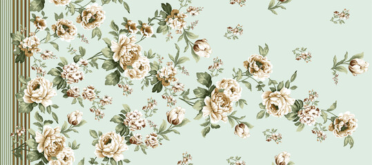 Digital And Textile Design Pattern © Signature