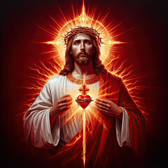 sacred heart lord Jesus