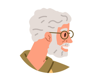Elderly people vector illustration. Pensioners enjoy freedom to pursue personal interests and engage in various activities Retired individuals have opportunity to explore new hobbies and interests