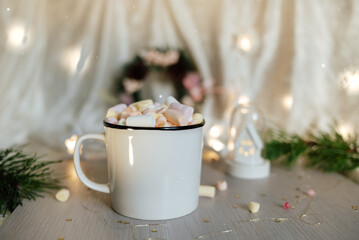 christmas cookies and coffee