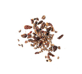 Black Cardamom Seeds Isolated, Brown Cardamon, Dry Kardamon Fruits, Cardamum Spice, Cardamomum