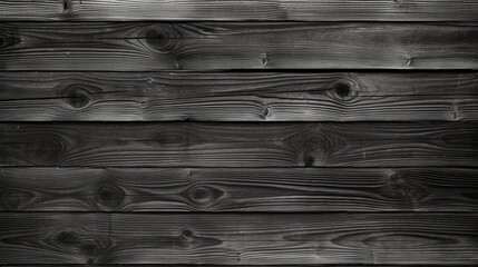 A realistic digital representation of a black and white rustic wood plank texture, ideal for creating a cozy and textured atmosphere in your work