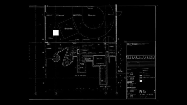 hand drawn house plans overlay footage