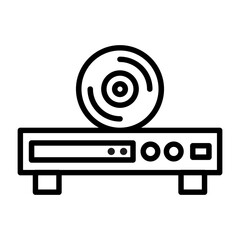 Dvd Player Icon