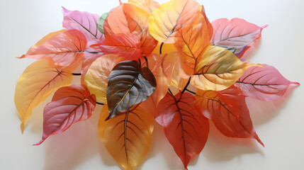 Unrecognizable person painting flowers on wooden surface. furniture restoration and carpentry business. gloved hand drawing with brushes.
