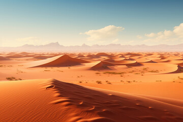 Fototapeta na wymiar Desert Sahara Landscape