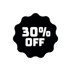 tag with discount offer sign symbol vector icon