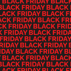 Black Friday Sale Background seamless pattern