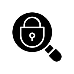 Internet security icon vector. Antivirus illustration sign. Protection symbol or logo.