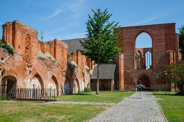 Johanniskloster in Stralsund  - obrazy, fototapety, plakaty