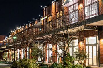 Obraz premium みなとみらい21夜の散策