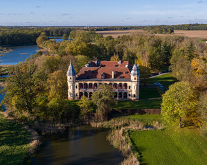 Obraz premium Palac w Krobielowicach Dolny Slask Polska