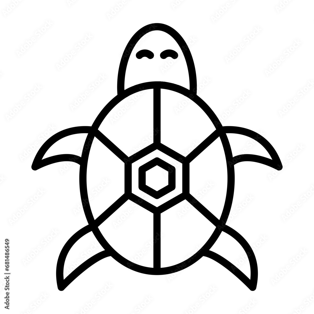 Poster Turtle Icon