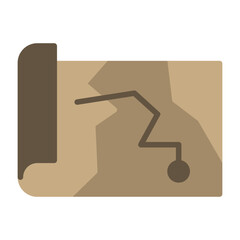 Treasure Map Icon