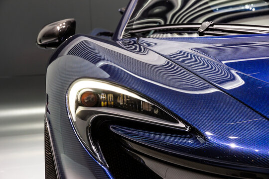 McLaren P1 plug-in hybrid sports car 