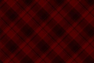 Fabric background pattern of tartan textile texture with a seamless plaid check vector.
