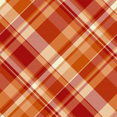 Texture textile pattern of seamless background plaid with a tartan vector check fabric.