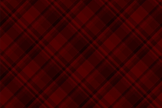 Tartan background vector of seamless textile texture with a plaid check pattern fabric.