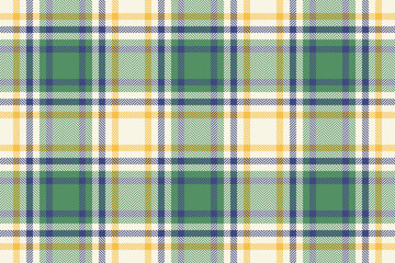 Background pattern plaid of vector seamless textile with a check tartan fabric texture.