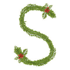 Letter S Christmas
