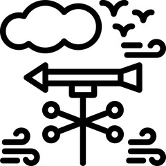 Weather vane Icon