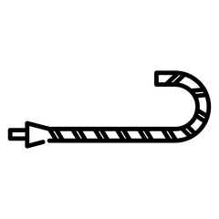 Fototapeta premium new year line icon