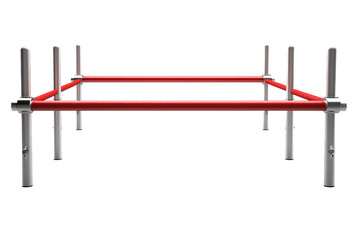 Gymnastic Bars Alone on a transparent background