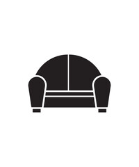 sofa icon, vector best flat icon.