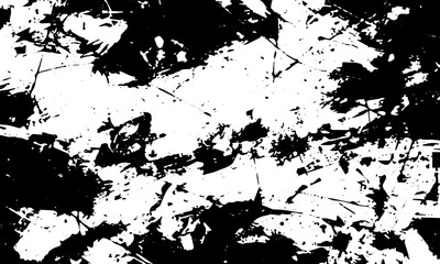 Grunge detailed black abstract texture. Vector background