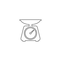 Weight icon vector. scale icon vector