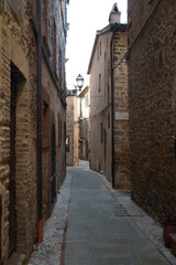 Fototapeta premium Historic buildings of Acquasparta, Umbria, Italy