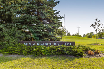 Senator J. Gladstone Park in Saskatoon, Canada