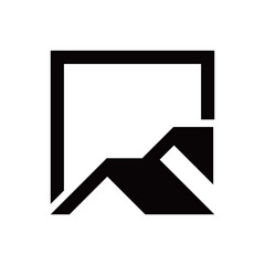 housing logo icon vector