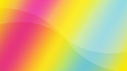 Curve gradient background