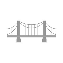 icon vector bridge illustration design trendy