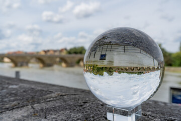 glass sphere photography in regensburg