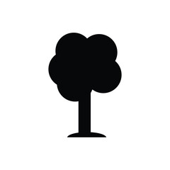 Tree icon design template isolated