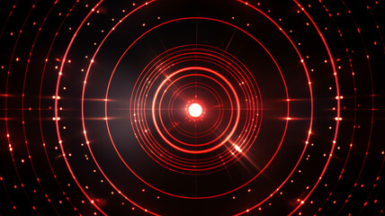 Fototapeta premium abstract background of glowing particles, 3 d illustration