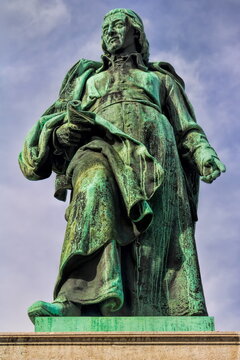 ljubljana, slowenien - denkmal vom dichter  valentin vodnik