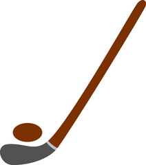 Ice hockey illustration