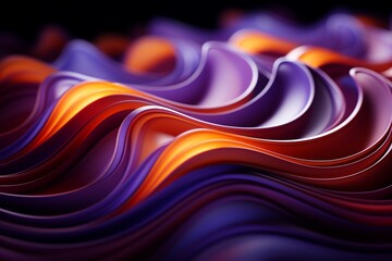 wave colorful background percentage