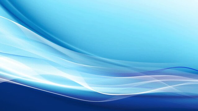 Abstract blue lines
