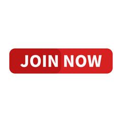Join Now Button In Red Rectangle Shape For Recruitment Member Promotionn Business Marketing
